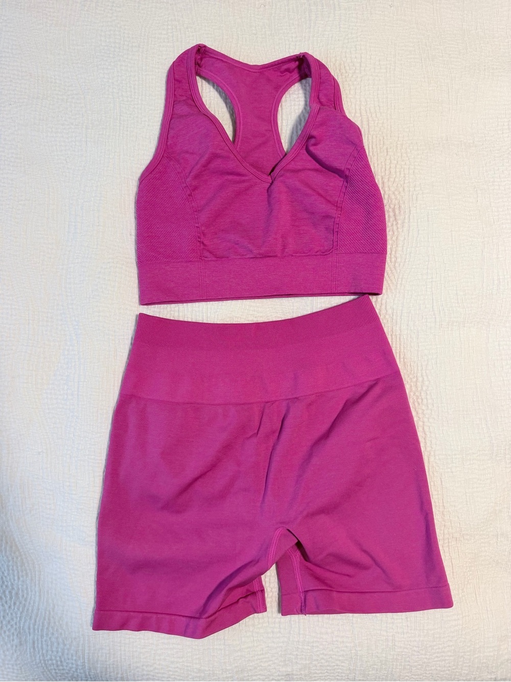 Pink workout set
